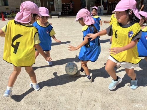 【キッズ交流活動】巡回サッカー教室 @さくら幼稚園・さくらんぼ保育園 presented by KMT株式会社（9/18･･･サムネイル