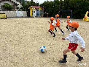 【キッズ交流活動】三和幼稚園にてV-TIMEを行いました（11/13） サムネイル