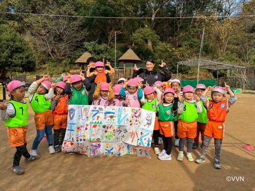 【キッズ交流活動】認定こども園ぽっぽこども園でV-TIMEを行いました（12/16） サムネイル