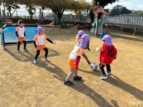 【キッズ交流活動】和同保育園でV-TIMEを行いました（12/11） サムネイル