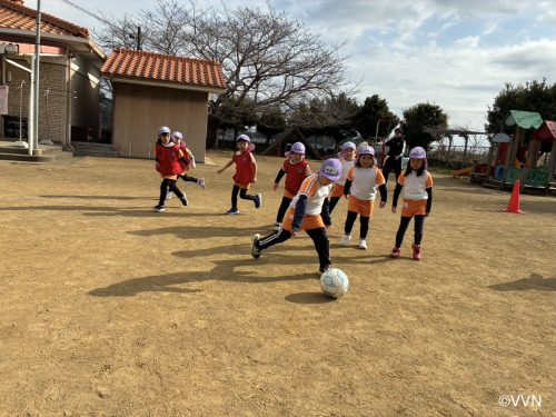 【キッズ交流活動】和同保育園でV-TIMEを行いました（1/15） サムネイル